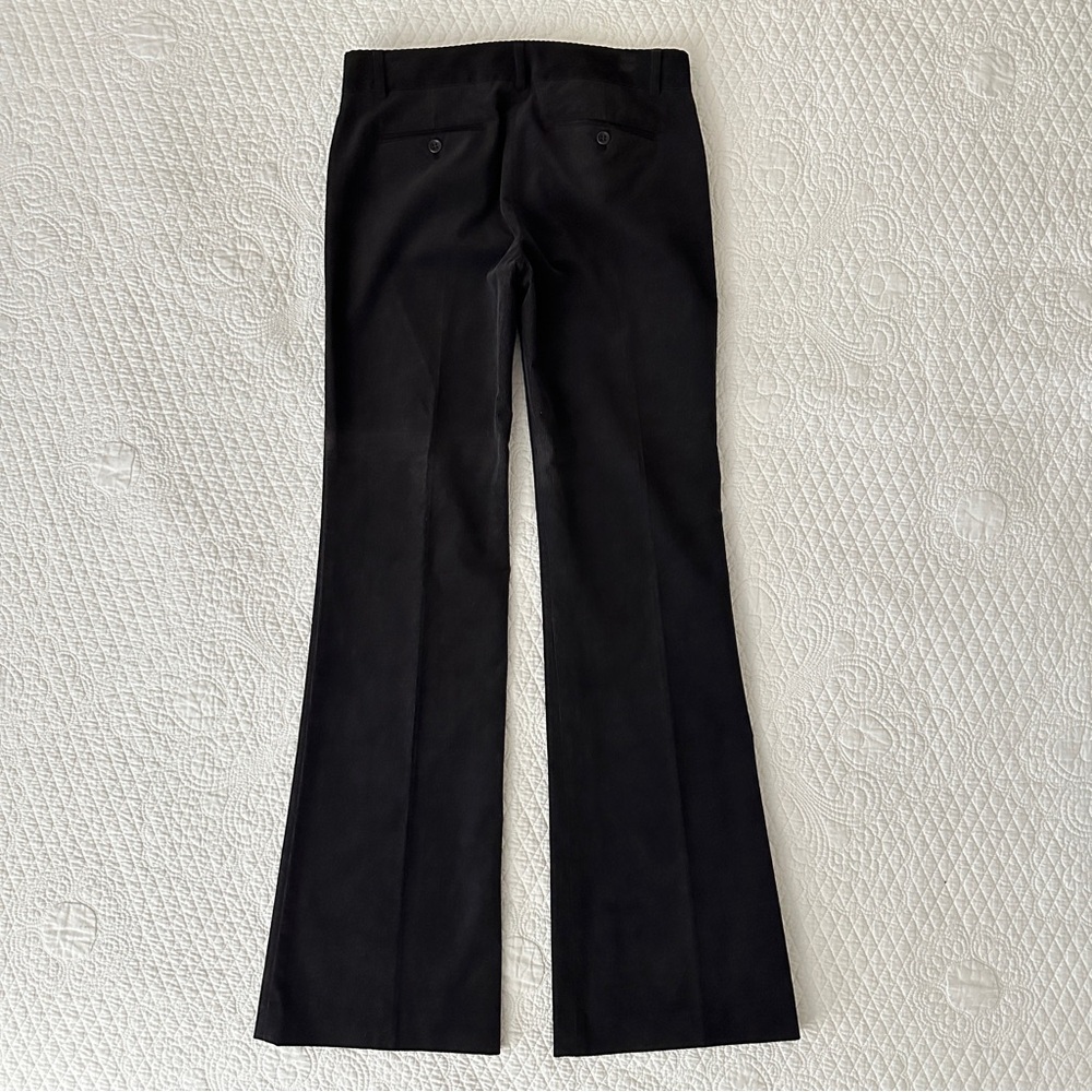 Theory Max C Corduroy Flare Dress Pants Trousers Dark Brown Women’s Sz 6 - Picture 4 of 13